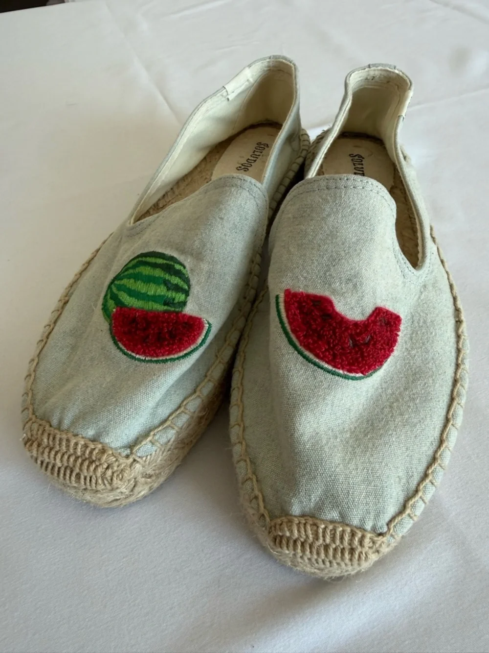 Soludos Watermelon Smoking Slipper
